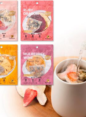 DozoFreesh水果茶红茶无糖无添加 零卡路里无咖啡因茶包礼物礼品