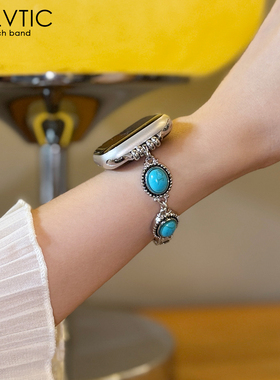 GELVTIC高级感iwatch1098手表带女手链小众苹果适用iwatchs11表带