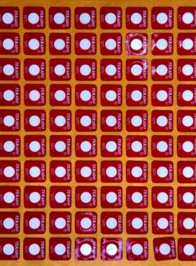 HQS-50铁路电力专用温度标签测温纸不可逆测温贴片HTDS-50,