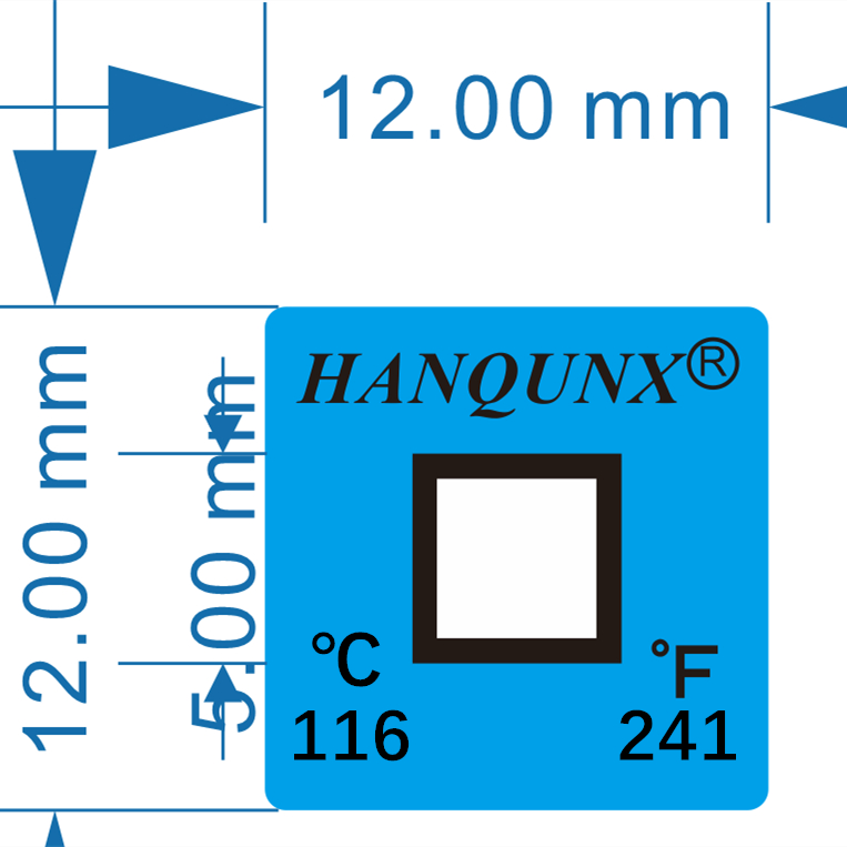 瀚群不可逆变色测温纸