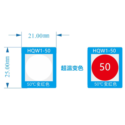 测温纸电器使用不可逆测温纸