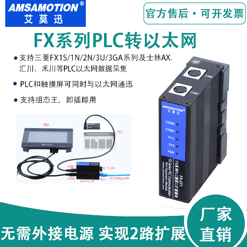 三菱plc编程扩展模块太网口通讯