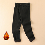 磨毛拉绒图案不同9393P180冬季男修身牛仔裤控255低成交235，男装牛仔裤，钱塘6008(原3014)