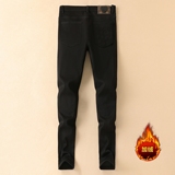 不褪色加绒加厚9391P180冬季男修身牛仔裤控255低成交235，男装牛仔裤，钱塘6008(原3014)