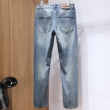 字母错误货号9123P175男士春夏小直筒修身牛仔裤终端售价248，男装牛仔裤，钱塘6008(原3014)