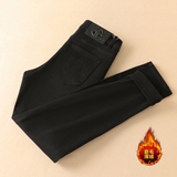 字母错误磨毛薄绒8638P185冬季男修身牛仔裤控260低成交240，男装牛仔裤，钱塘6008(原3014)