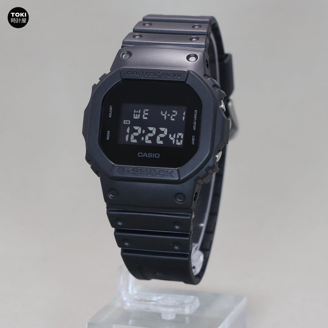 经典casio卡西欧dw5600bb运动电子表暗黑小方块男表中性表