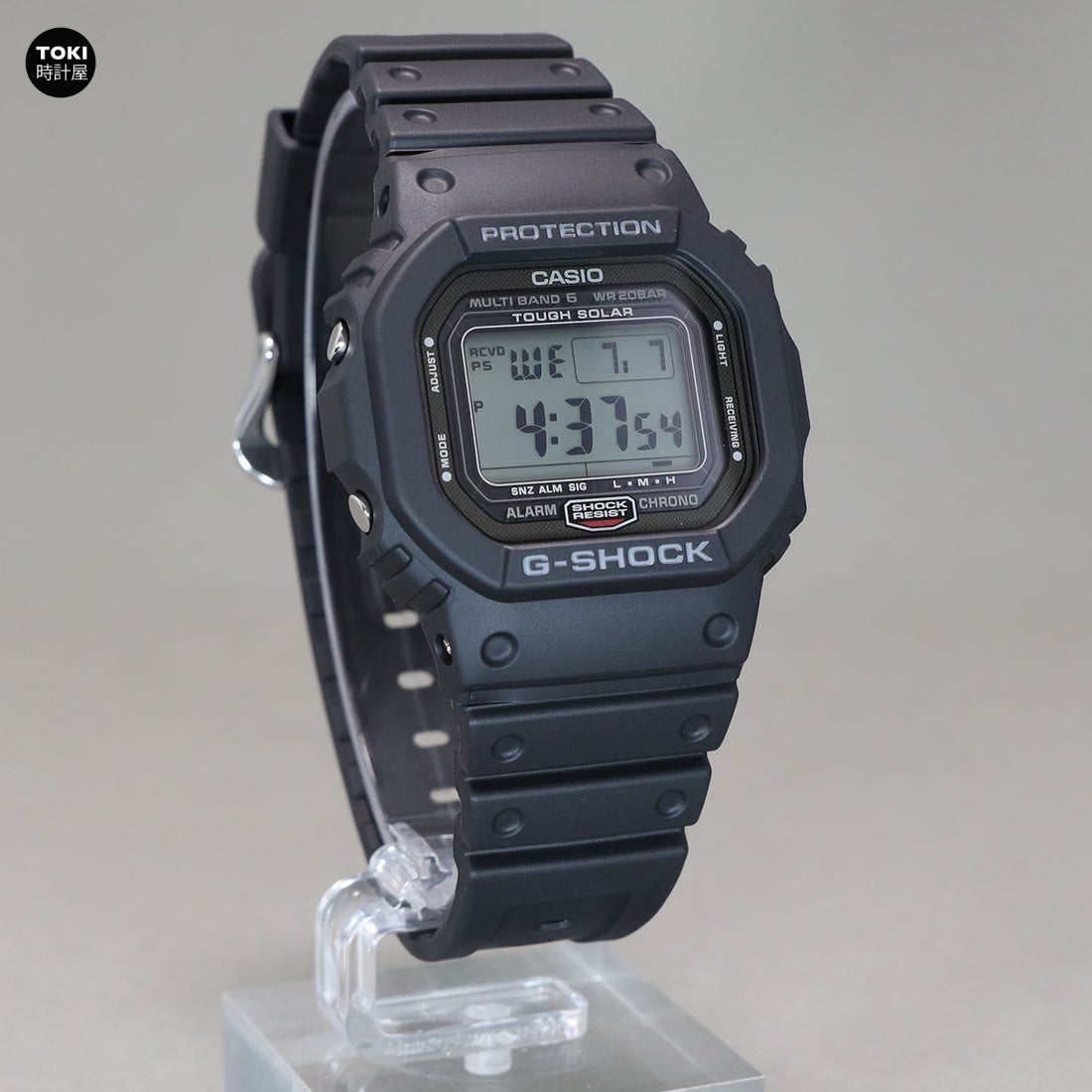 卡西欧g-shock新款原点旋盖方块电波男士运动腕表gw-5000u-1/5600