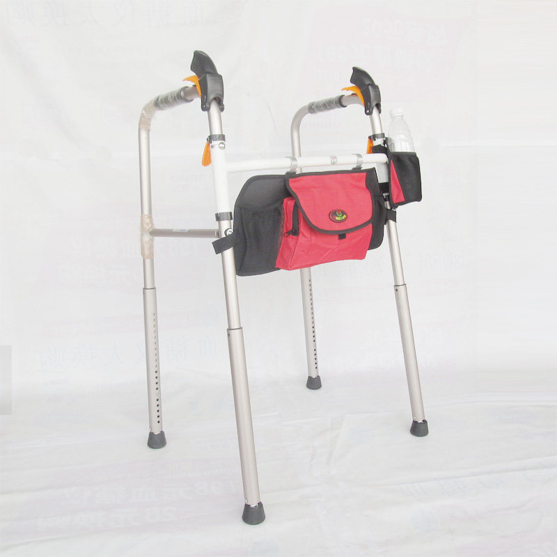 徒步防滑老人四脚拐杖自动调节高低拐棍带坐登山杖万向4脚垫手杖