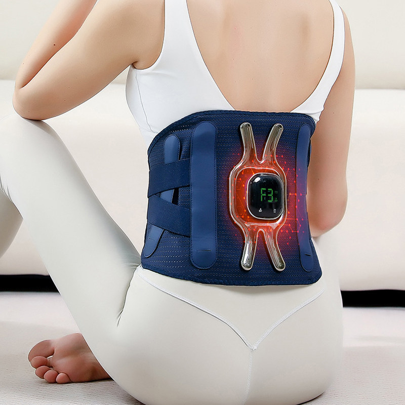 理疗加热腰部按摩仪器腿腰颈