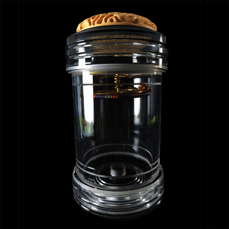 罐王•S82•杨纹雅韵•李勇黄杨木蒙心蝈蝈罐黄铜青蛙簧65*135