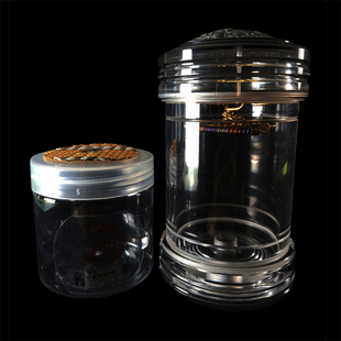 罐王•S83•苍角独明•李勇牛角蝈蝈罐子配徐老黄铜青蛙簧65*130