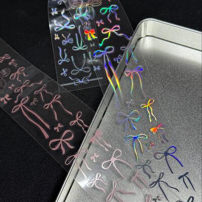 人生磁带LIFETAPE蝴蝶结贴纸卷分装梦幻装饰点缀胶带手账贴纸