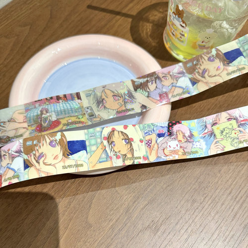 ACCIO褪色的回忆循环分装奥莉蛙合作款贴纸卷分装装饰可爱新品