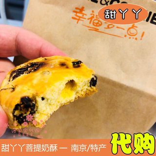 甜丫丫菩提奶酥蝴蝶酥南瓜酥椰蓉条糕点南京传统美食国内代购顺丰