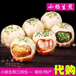 小杨生煎包鲜肉大虾蟹粉拼南京特产网红人气美即零食国内代购顺丰