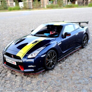 尼桑 定制生日礼物制作 1：18 SPIRIT NISMO 汽车模型 R35 GTR