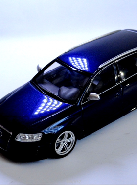 1：43迷你切 奥迪RS6 C6 AVANT  汽车模型 改色 改装 制作 代工