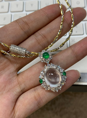 S925纯银双色缠绕项圈