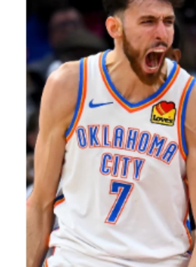 Nike耐克OKC雷霆切特霍姆格伦25-26赛季联盟版SW篮球衣背心DN2088
