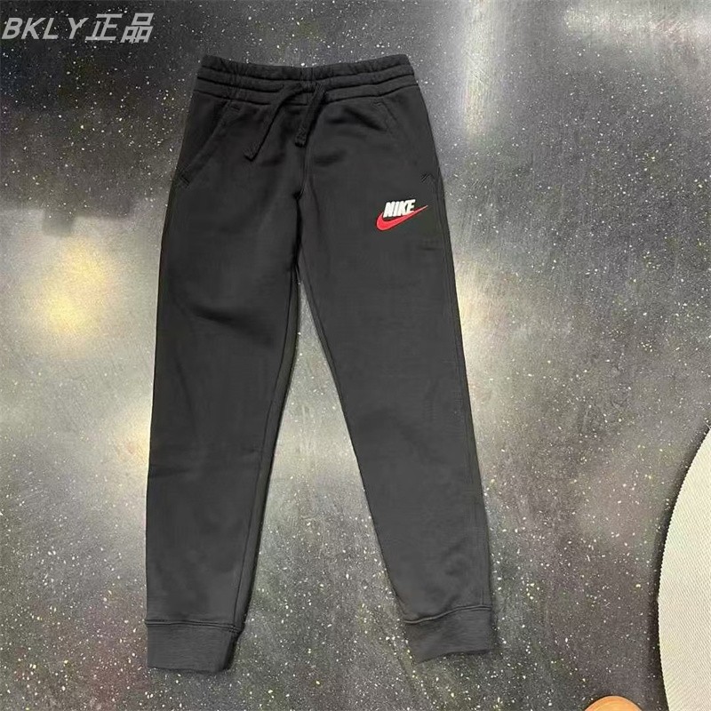 Nike耐克童加绒保暖运动休闲长裤