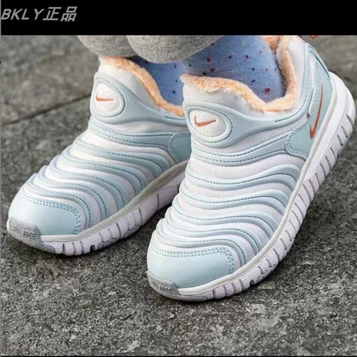 Nike耐克保暖加绒跑步儿童毛毛虫