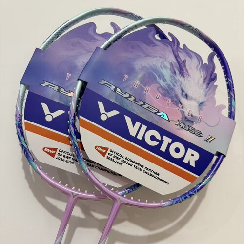 VICTOR龙牙缪斯二代高颜值羽拍