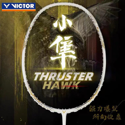 胜利TK小隼猎鹰羽毛球拍全碳素