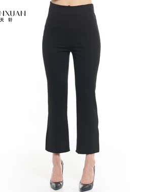 天轩正品专柜同步当季年夏季新品女式休闲裤正装韩版修身TDXT028