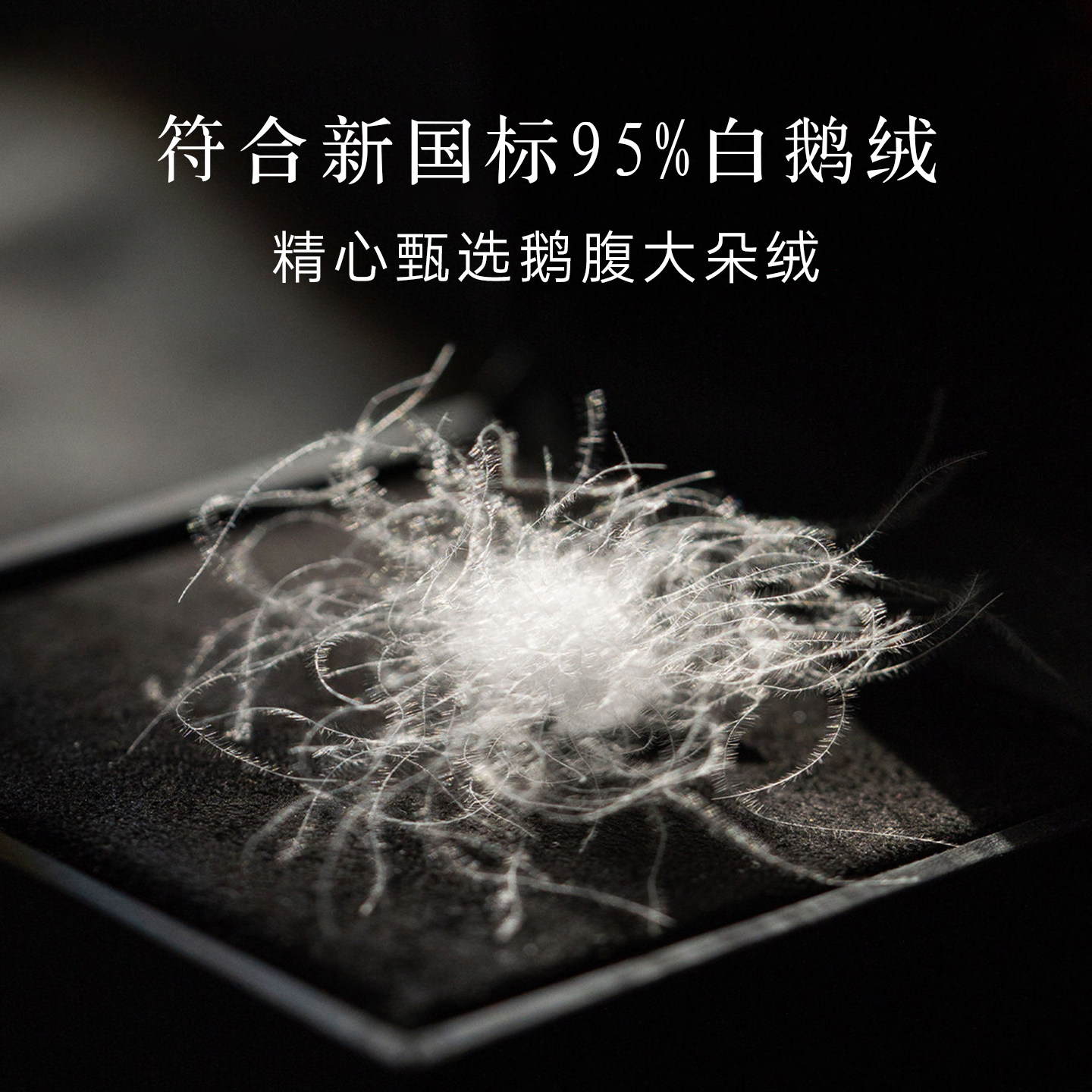 奥力福95%白鹅绒100支全棉现充羽绒被1对1定制
