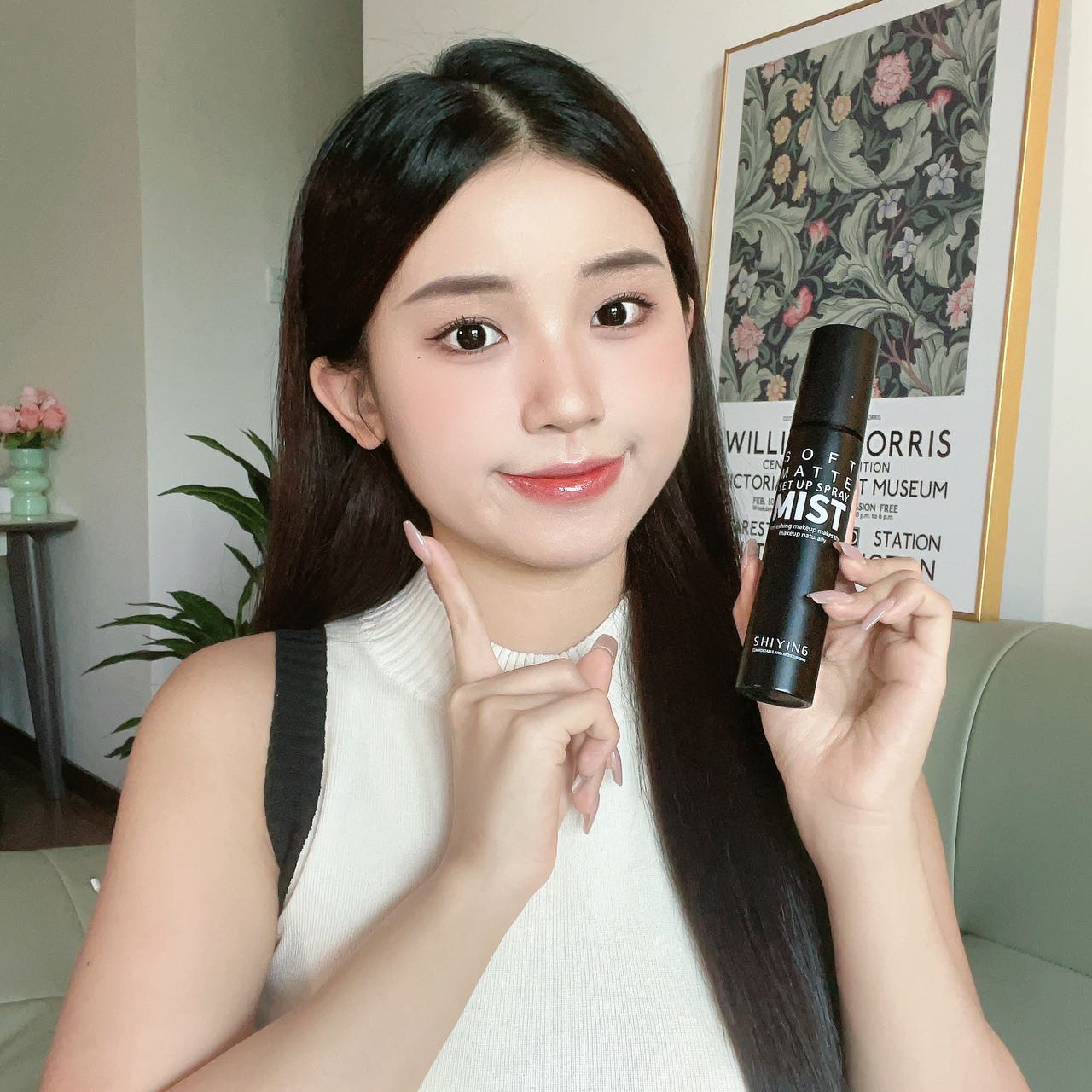 网红不沾口罩定妆喷雾持久不脱妆