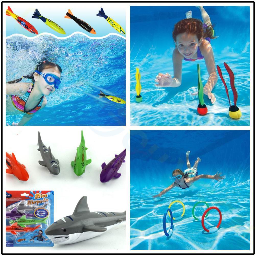 游泳馆潜水玩具旋购鱼雷潜水教具