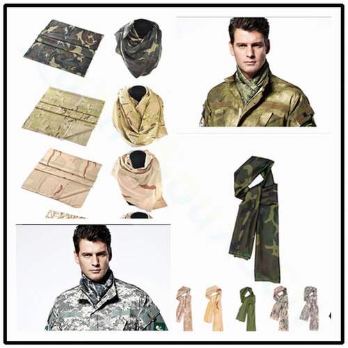 旋购多功能迷彩围脖户外围巾