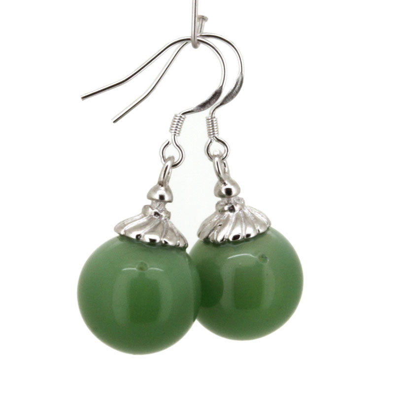 小巧免塞琉璃精油瓶耳坠女百搭扩散香薰香水耳环银耳钩简约潮耳钉