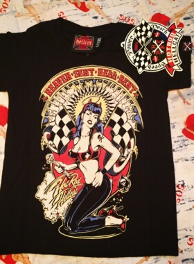 【砸窑儿X RockPixies】美式复古儿童rockabilly摇滚短袖T