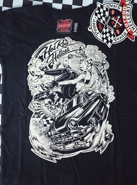 【砸窑儿RockPixies】ROCKABILLY朋克潮牌儿童短袖T