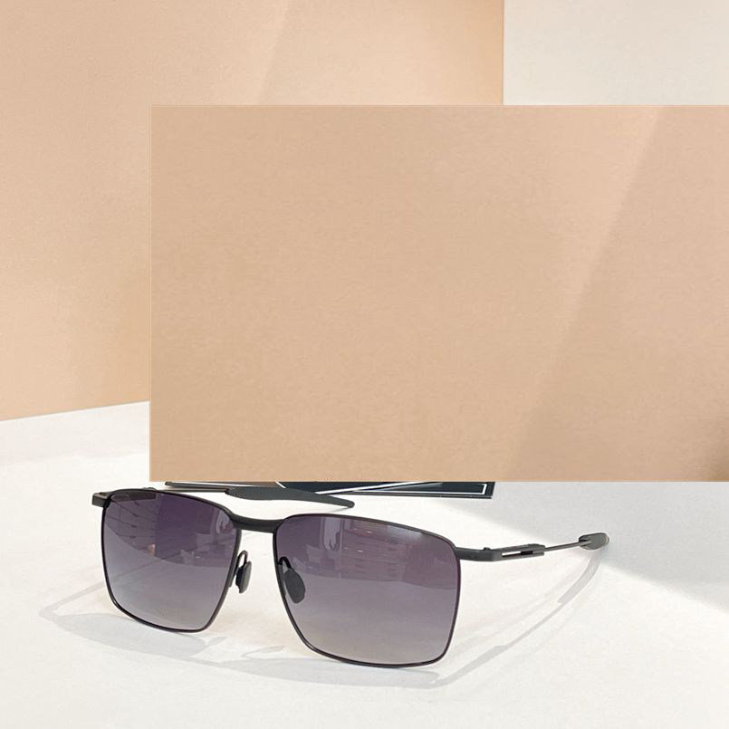 时尚新款太阳眼镜高品质高质感百搭遮阳潮 大气P8987方框金属