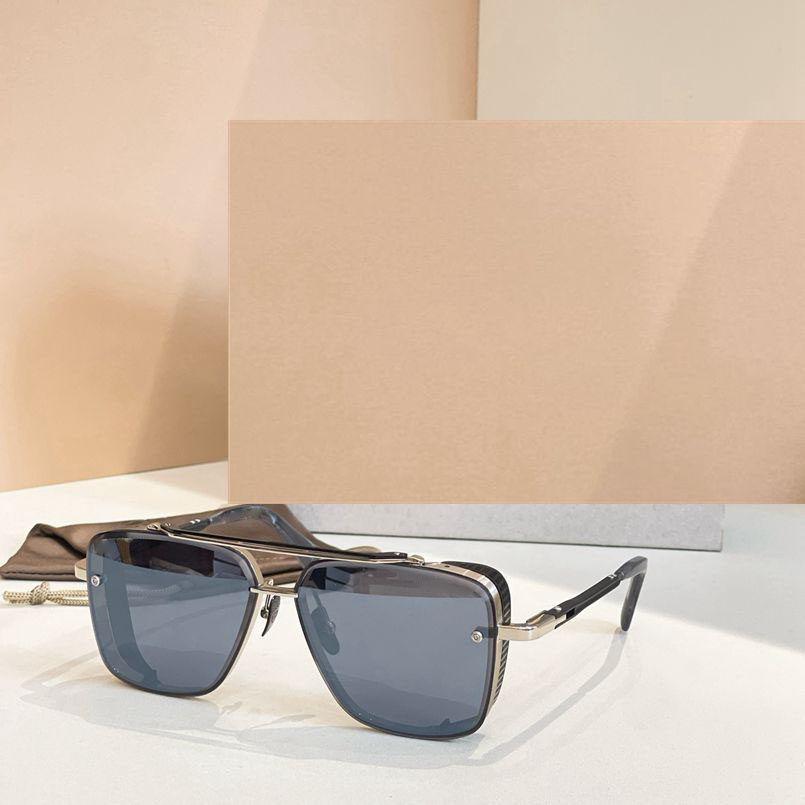 时尚新款太阳眼镜高品质高质感百搭遮阳大气DTX121金属方框大框