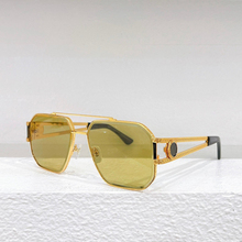 新款 太阳眼镜复古个性前卫6748墨镜 模特款潮酷 高质感大框 金属