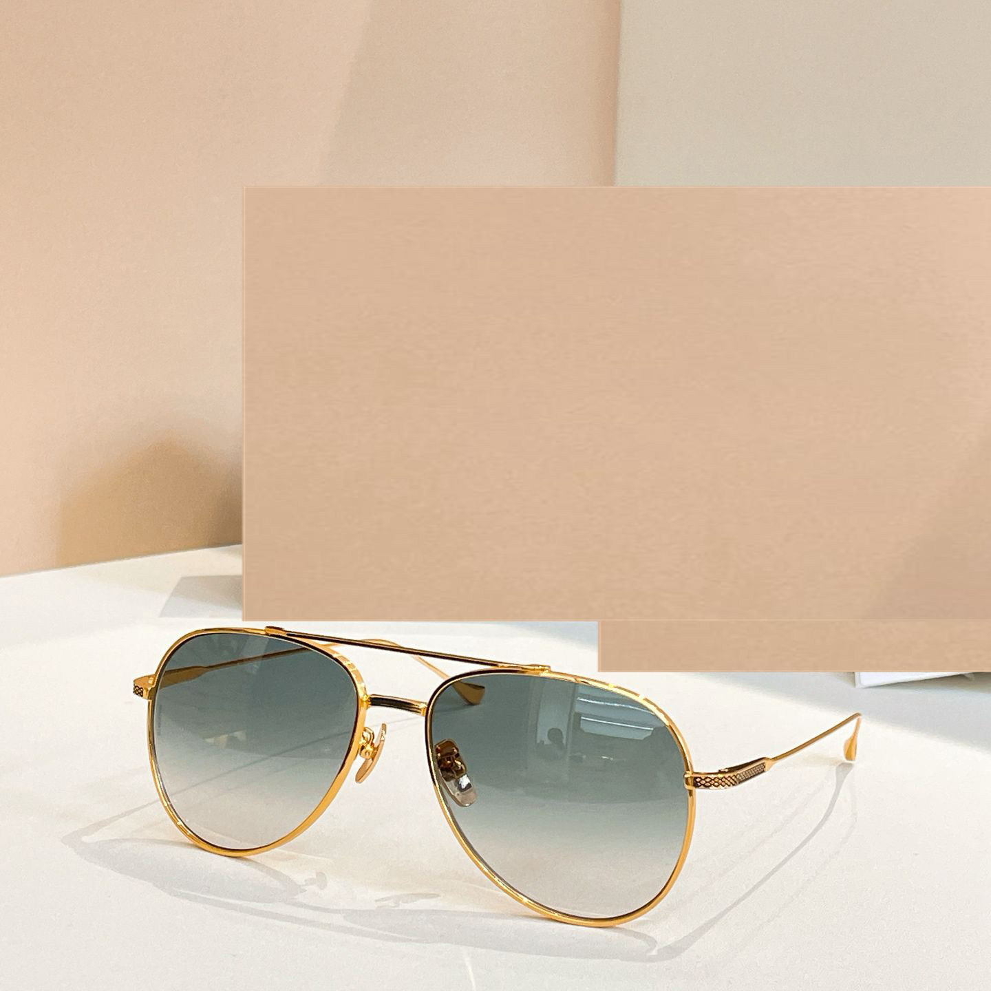 时尚新款太阳眼镜高品质高质感百搭遮阳大气221金属大框