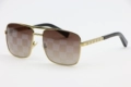 Gold Plaid Lenses