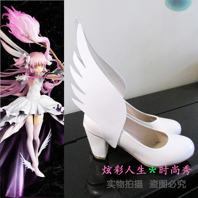 魔法少女小圆鹿目圆香圆神COS鞋