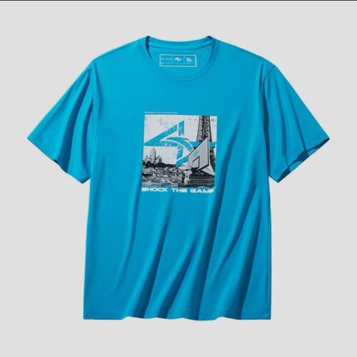 安踏正品 夏季男款日常出行潮流百搭吸湿排汗运动短袖T 152431107