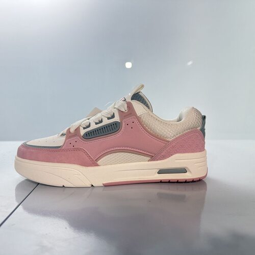安踏正品 王一博同款 舒适百搭耐磨防滑运动休闲板鞋女122428040s