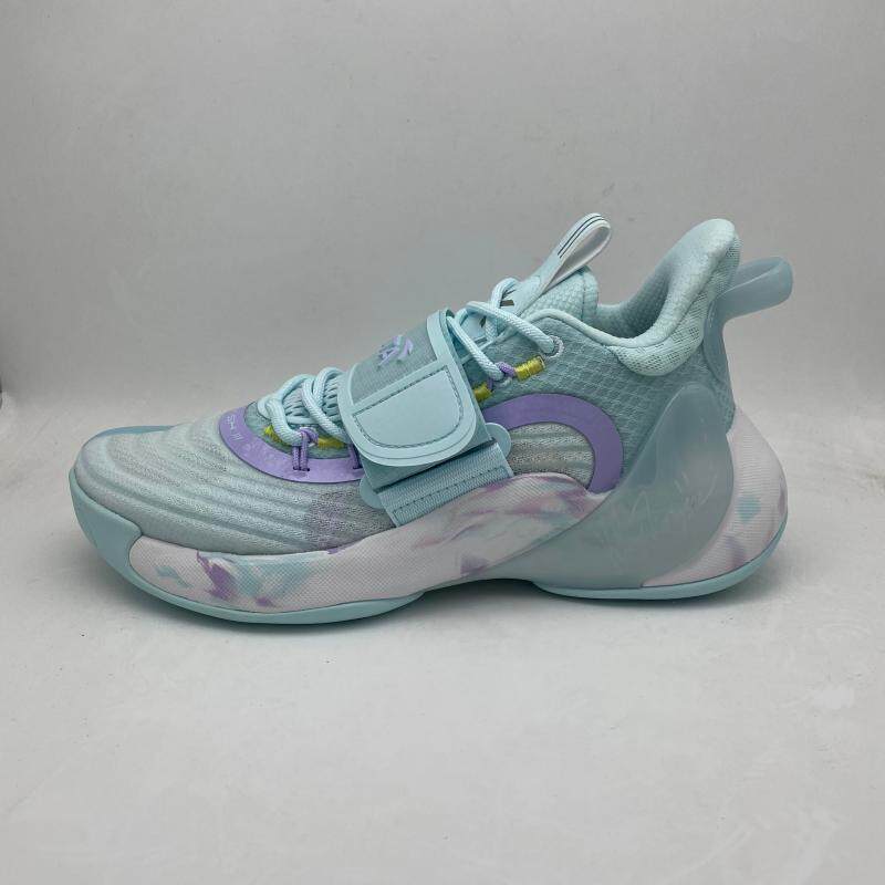 水花3代 安踏实战低帮篮球鞋2021夏季新款专业汤普森kt男鞋运动鞋