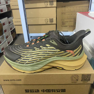 安踏正品横断男户外越野运动鞋2023冬新款登山鞋跑步鞋112345586