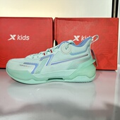 特步正品 676115124014 防滑耐磨潮流篮球鞋 儿童大童男女同款 春秋季