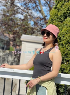 现货加拿大露露 Both Ways Bucket Hat遮阳渔夫船夫帽双面可戴