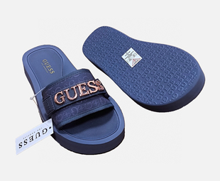 中厚底一字拖 女士凉鞋 Guess 拖鞋