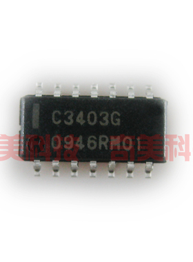 【全新原装】C3403G UPC3403G 贴片14脚 运放IC芯片 集成电路 SOP
